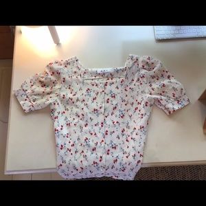 Korean Boho Vintage Style Blouse